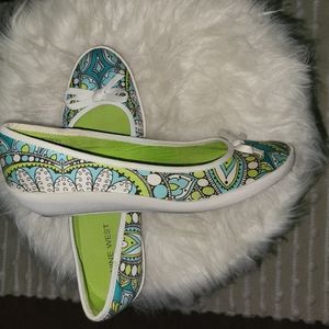 Nine West Floral 2inch Wedge